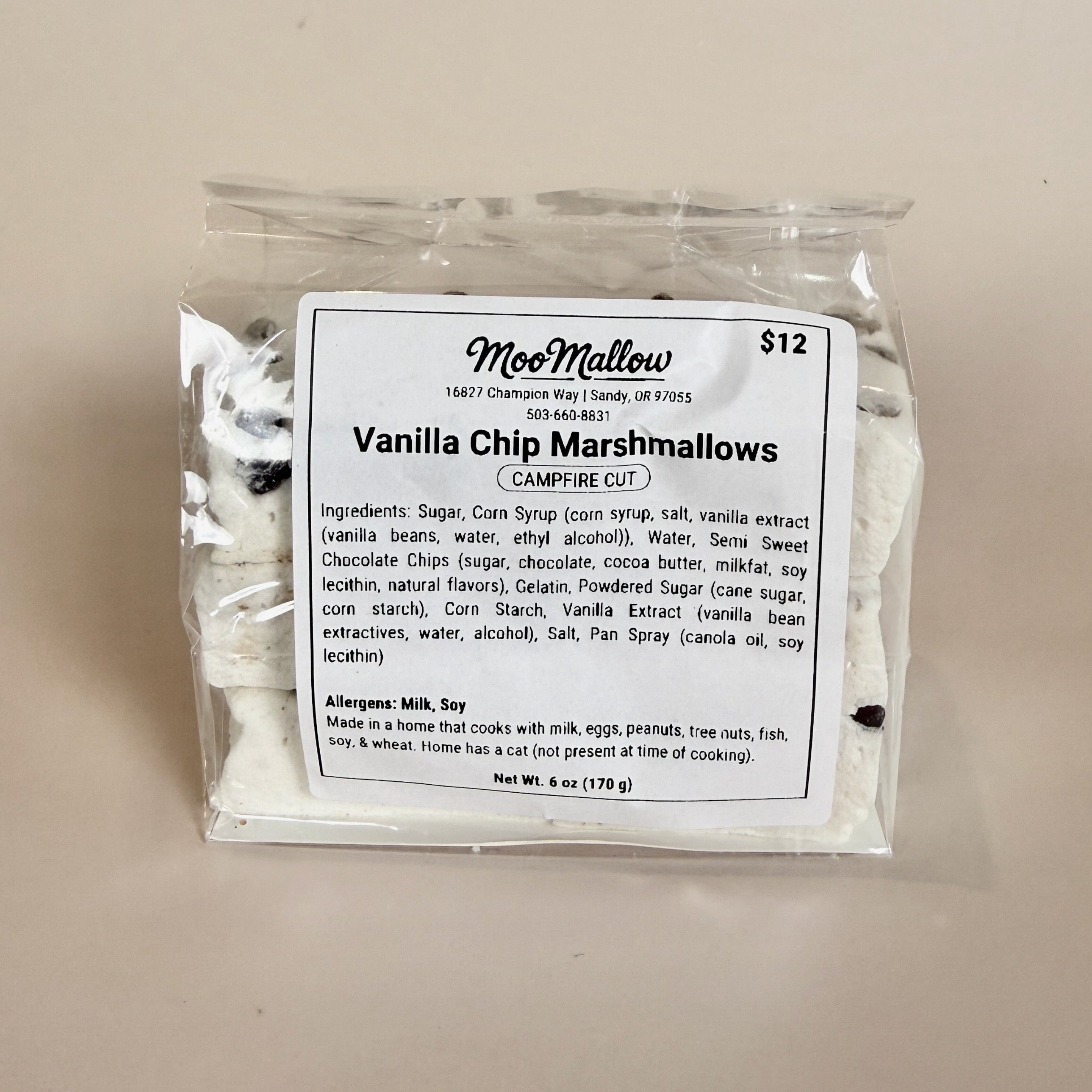 Vanilla Chip Marshmallows