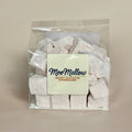 Packaged marshmallows with a 'MooMallow' label on a beige background