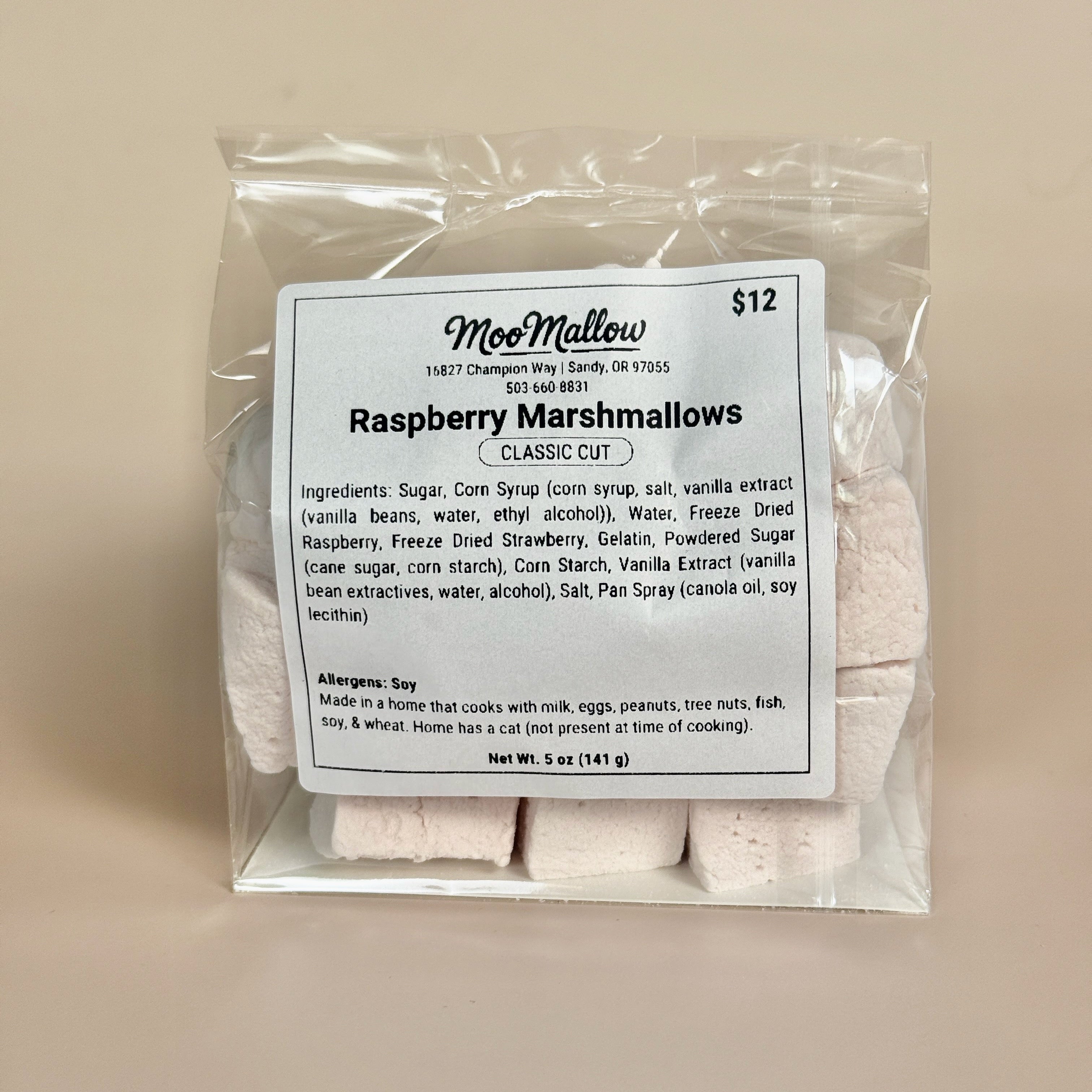 Raspberry Marshmallows